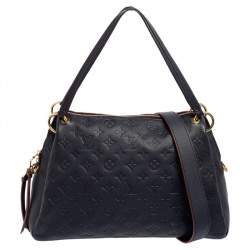 Louis Vuitton Ponthieu Handbag Monogram Empreinte Leather PM