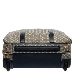 Pre Owned Louis Vuitton Encre Monogram Idylle Canvas Epopee Rolling Luggage