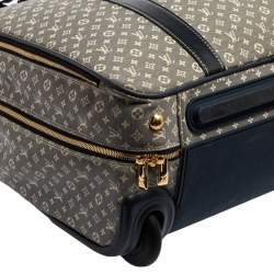 Pre Owned Louis Vuitton Encre Monogram Idylle Canvas Epopee Rolling Luggage