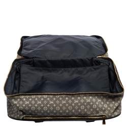 Pre Owned Louis Vuitton Encre Monogram Idylle Canvas Epopee Rolling Luggage