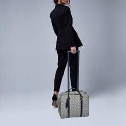 Pre Owned Louis Vuitton Encre Monogram Idylle Canvas Epopee Rolling Luggage