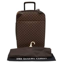 Pre Owned Louis Vuitton Damier Canvas Pegase Luggage 55