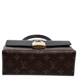 Pre Owned Louis Vuitton Monogram Canvas and Leather Locky BB Bag