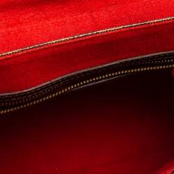 Pre Owned Louis Vuitton Damier Ebene Canvas Bergamo MM Bag