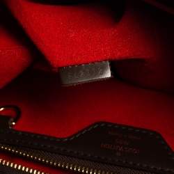 Pre Owned Louis Vuitton Damier Ebene Canvas Bergamo MM Bag