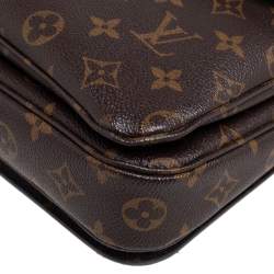 Pre Owned حقيبة صغيرة لوي فيتون ميتيس كانفاس مونوغرامي