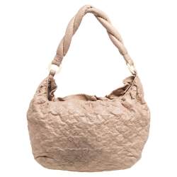 مملوكة مسبقًا Louis Vuitton Ecru Monogram Leather Limited Edition Olympe Nimbus GM Bag
