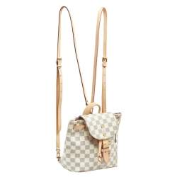 Pre Owned Louis Vuitton Damier Azur Canvas Sperone BB Bag