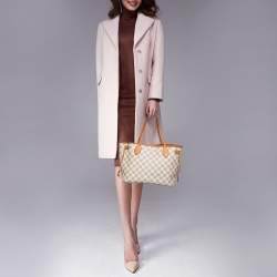 Louis Vuitton Damier Azur Canvas Neverfull PM Bag