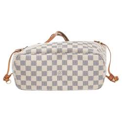 Louis Vuitton Damier Azur Canvas Neverfull PM Bag