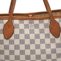 Louis Vuitton Damier Azur Canvas Neverfull PM Bag