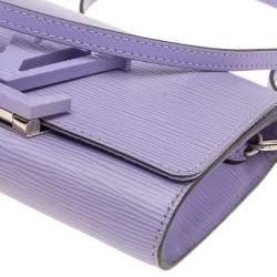 Pre Owned Louis Vuitton Lilac Epi Leather Louise PM Bag