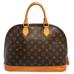 Pre Owned Louis Vuitton Monogram Canvas Alma MM Bag