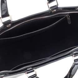 Pre Owned حقيبة لوي فيتون بريا جلد إيبي أليكتريك أسود GM