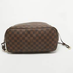 Louis Vuitton Damier Ebene Canvas Neverfull MM Bag