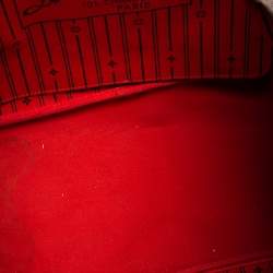 Louis Vuitton Damier Ebene Canvas And Leather Neverfull GM Bag