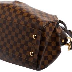 Pre Owned Louis Vuitton Damier Ebene Canvas Trevi GM Bag