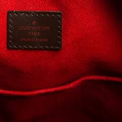 Pre Owned Louis Vuitton Damier Ebene Canvas Trevi GM Bag