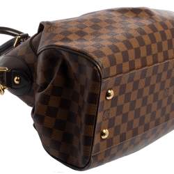 Pre Owned Louis Vuitton Damier Ebene Canvas Trevi GM Bag