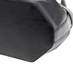 Pre Owned Louis Vuitton Black Epi Leather Sac D'Epaule Bag