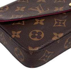 Pre Owned Louis Vuitton Monogram Canvas Felicie Pochette Bag