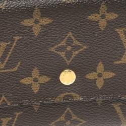 مملوكة مسبقًا Louis Vuitton Monogram Canvas Sarah Wallet