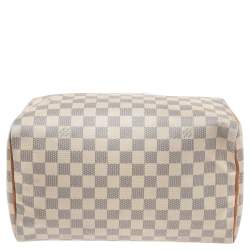 مملوكة مسبقًا Louis Vuitton Damier Azur Canvas Speedy 30 Bag