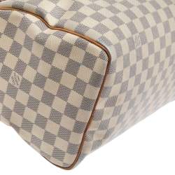 مملوكة مسبقًا Louis Vuitton Damier Azur Canvas Speedy 30 Bag