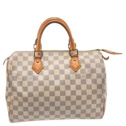 مملوكة مسبقًا Louis Vuitton Damier Azur Canvas Speedy 30 Bag