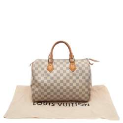 مملوكة مسبقًا Louis Vuitton Damier Azur Canvas Speedy 30 Bag