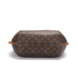 Pre Owned Louis Vuitton Brown Monogram Coated Canvas Turenne MM Shoulder Bag