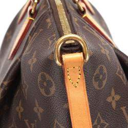 Pre Owned Louis Vuitton Brown Monogram Coated Canvas Turenne MM Shoulder Bag
