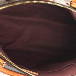 Pre Owned Louis Vuitton Brown Monogram Coated Canvas Turenne MM Shoulder Bag