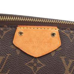 Pre Owned Louis Vuitton Brown Monogram Coated Canvas Turenne MM Shoulder Bag