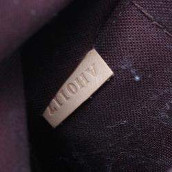 Pre Owned Louis Vuitton Brown Monogram Coated Canvas Turenne MM Shoulder Bag