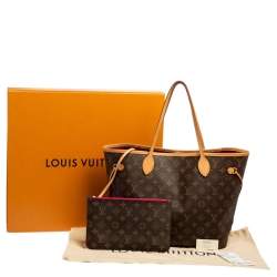 Louis Vuitton Monogram Canvas Neverfull MM Bag