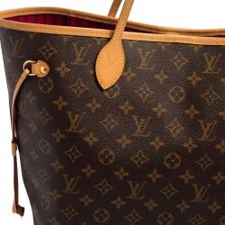 Louis Vuitton Monogram Canvas Neverfull MM Bag