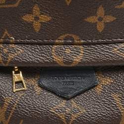 Pre Owned Louis Vuitton Monogram Canvas Mini Palm Springs Backpack