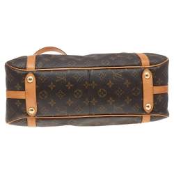 Pre Owned Louis Vuitton Monogram Canvas And Leather Stresa PM Bag