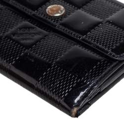 Pre Owned محفظة لوي فيتون لودلو جلد فيرنيه دامييه  أسود