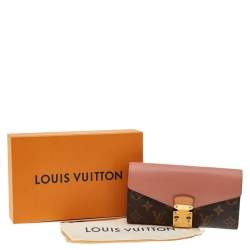 Pre Owned Louis Vuitton Monogram Canvas Pallas Wallet