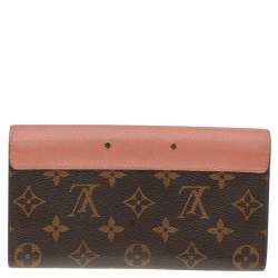 Pre Owned Louis Vuitton Monogram Canvas Pallas Wallet