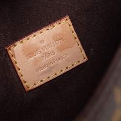 Pre Owned Louis Vuitton Monogram Canvas Pochette Metis Bag