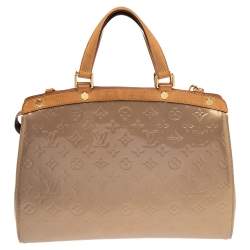 مملوكة مسبقًا Louis Vuitton Beige Poudre Monogram Vernis Brea GM Bag