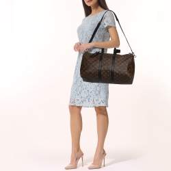 مملوكة مسبقًا Louis Vuitton Monogram Canvas Keepall Bandouliere 45  Bag