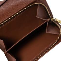 Pre Owned Louis Vuitton Monogram Canvas Flap Wallet