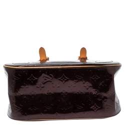 Pre Owned حقيبة لوي فيتون سوميت دريف جلد لامع مونوغرامي عنابي