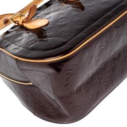 Pre Owned حقيبة لوي فيتون سوميت دريف جلد لامع مونوغرامي عنابي