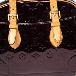 Pre Owned حقيبة لوي فيتون سوميت دريف جلد لامع مونوغرامي عنابي