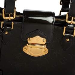 مملوكة مسبقًا Louis Vuitton Blue Nuit Monogram Vernis Melrose Avenue Bag